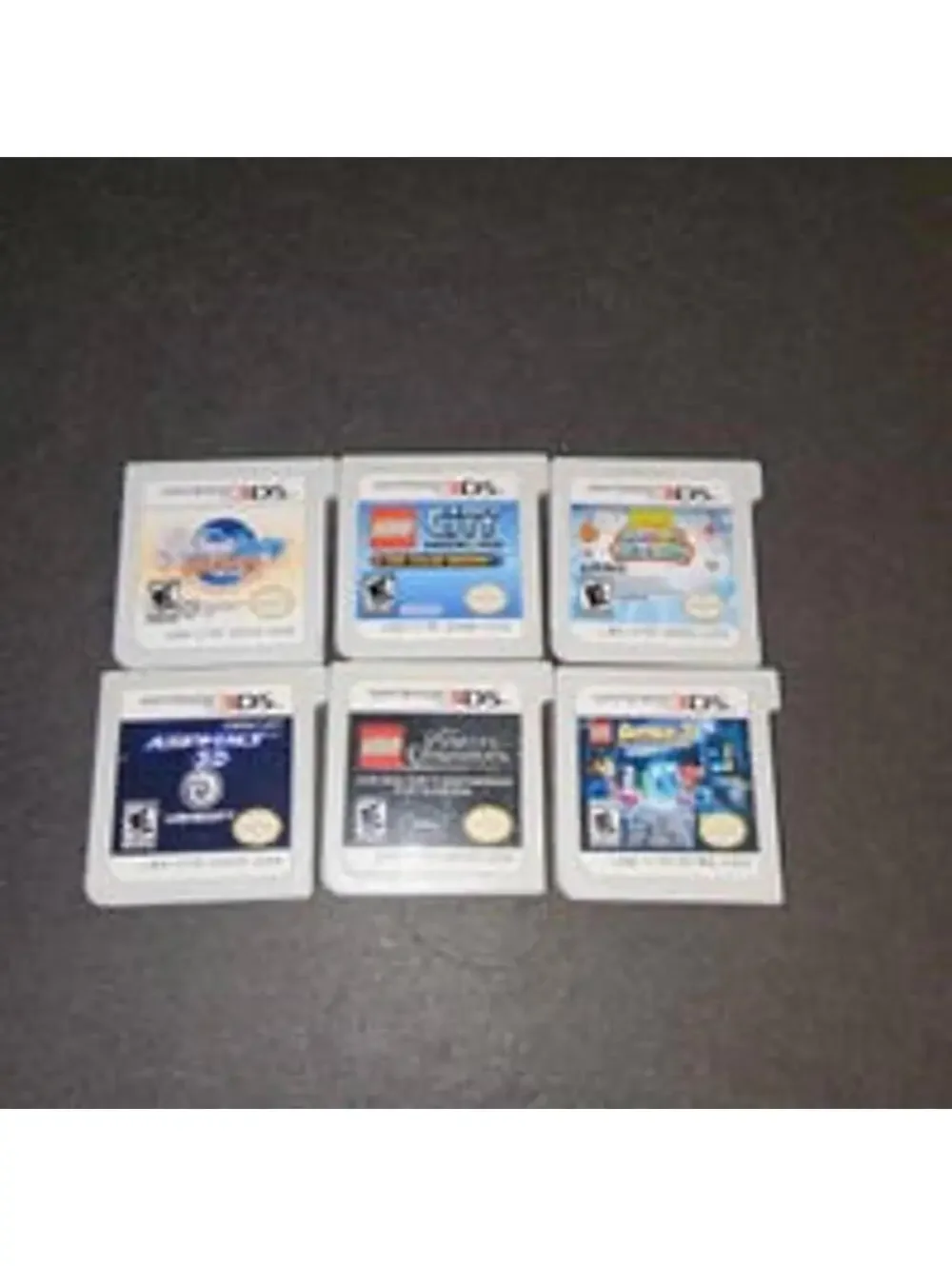 Nintendo 3DS Video Games Lot of 6 Cartridges